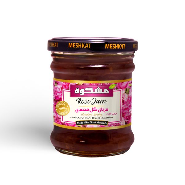 مربای گل محمدی 190 گرمی